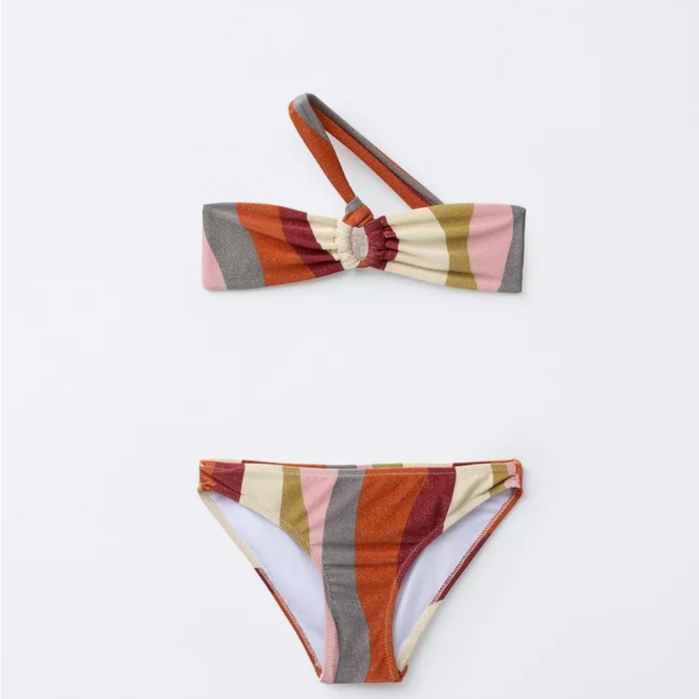 Zara Multicolor Asymmetrical Swim
